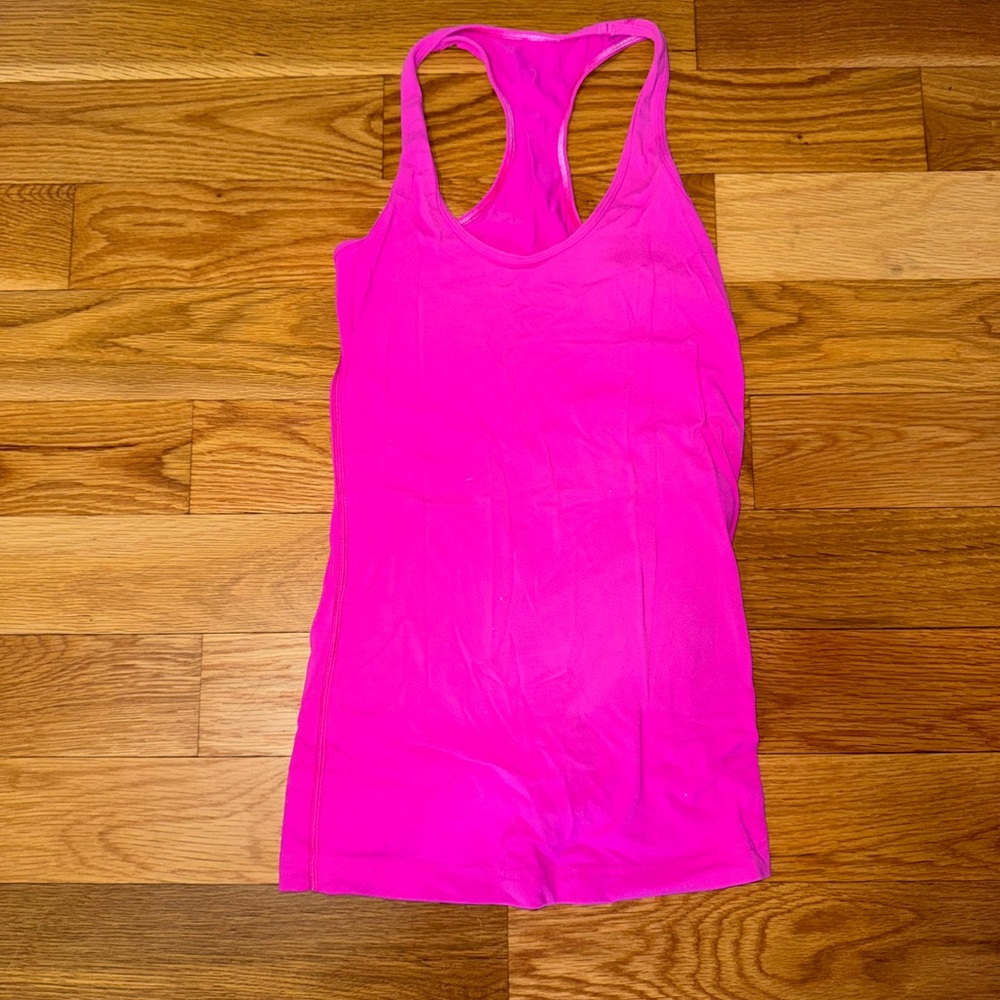 LULULEMON PINK RACERBACK TANK TOP